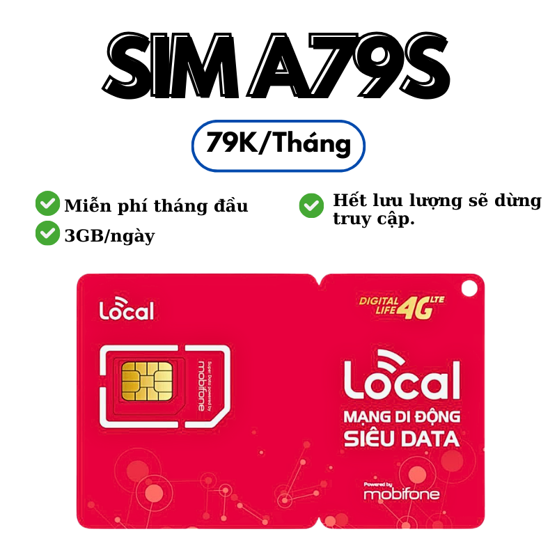 SIM 4G Local Mobifone A69S/ A79S/ A89F/ A99P/ A119S - Có sẵn tháng đầu - Tốc độ cao (SIMGICUNGCO.VN)
