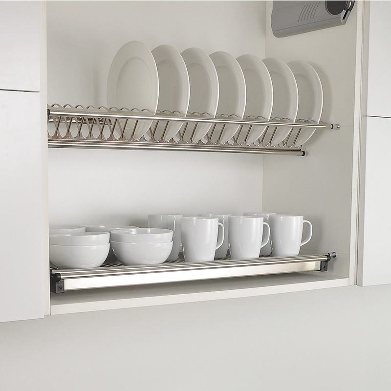 Giá để bát đĩa inox - Giải pháp tối ưu cho không gian tủ bếp