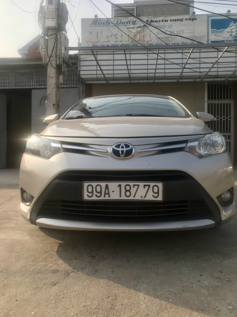 Toyota Tây Ninh bán xe Vios cũ đời 2017 số tự động giá rẻ xe gia đình  một đời chủ