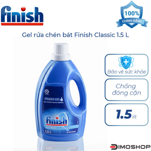 GEL RỬA BÁT FINISH CLASSIC 1.5Ll