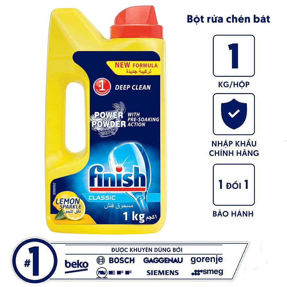 Bột rửa finish ( can 1 lít)