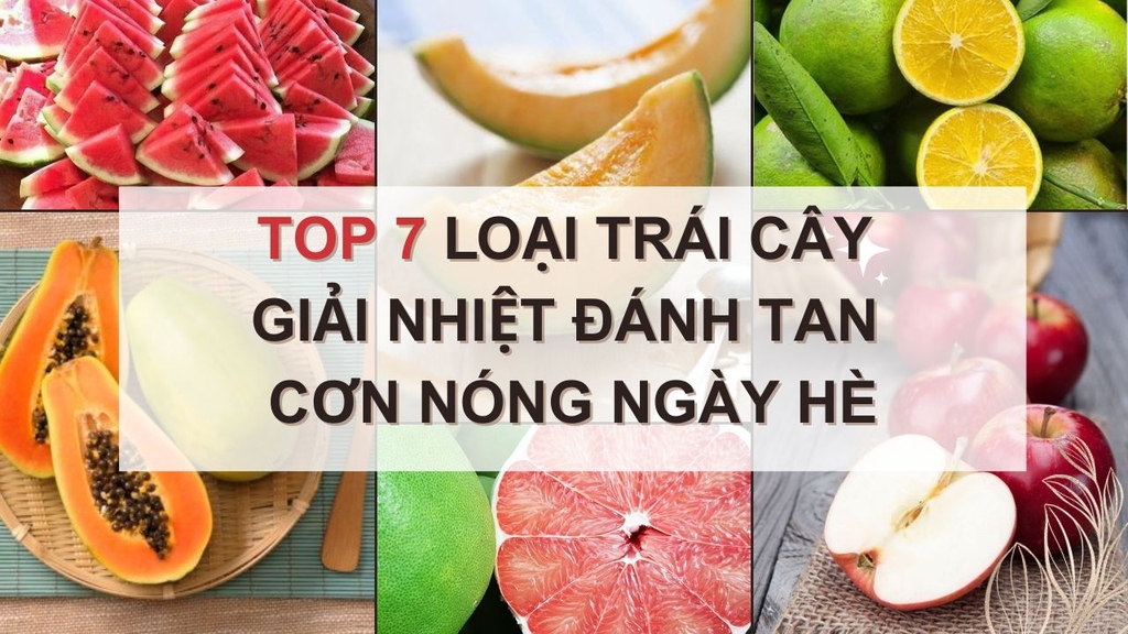 trái cây giải nhiệt