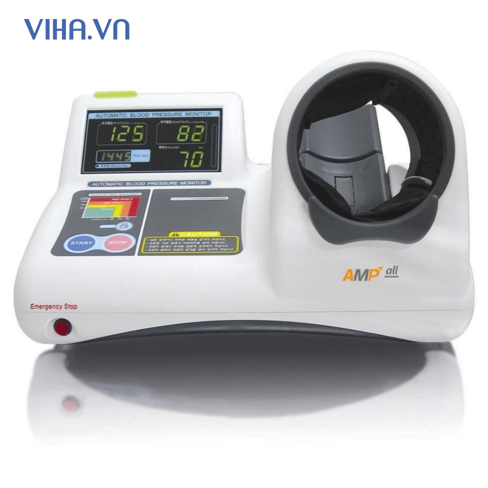MÁY ĐO HUYẾT ÁP BẮP TAY OMRON HEM 7120 THIẾT KẾ TINH TẾ MÀU TRẮNG XANH