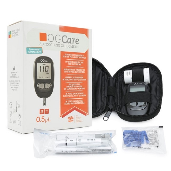 MÁY ĐO ĐƯỜNG HUYẾT OGCARE LONG CHÂU HỖ TRỢ THEO DÕI ĐƯỜNG HUYẾT TẠI NHÀ HIỆU QUẢ