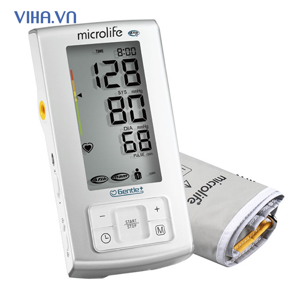 MÁY ĐO HUYẾT ÁP BẮP TAY TỰ ĐỘNG MICROLIFE A6 BASIC HIỆN ĐẠI VÀ CHÍNH XÁC