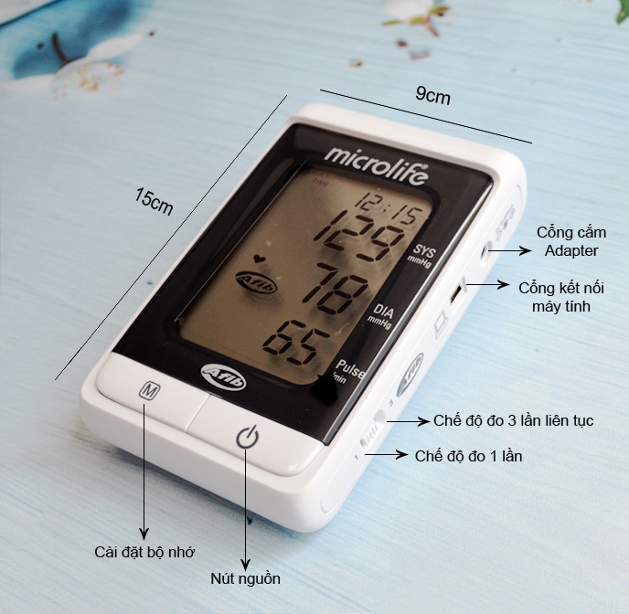 MÁY ĐO HUYẾT ÁP TỰ ĐỘNG OMRON HEM 7180 THIẾT KẾ NHỎ GỌN MÀN HÌNH RÕ NÉT