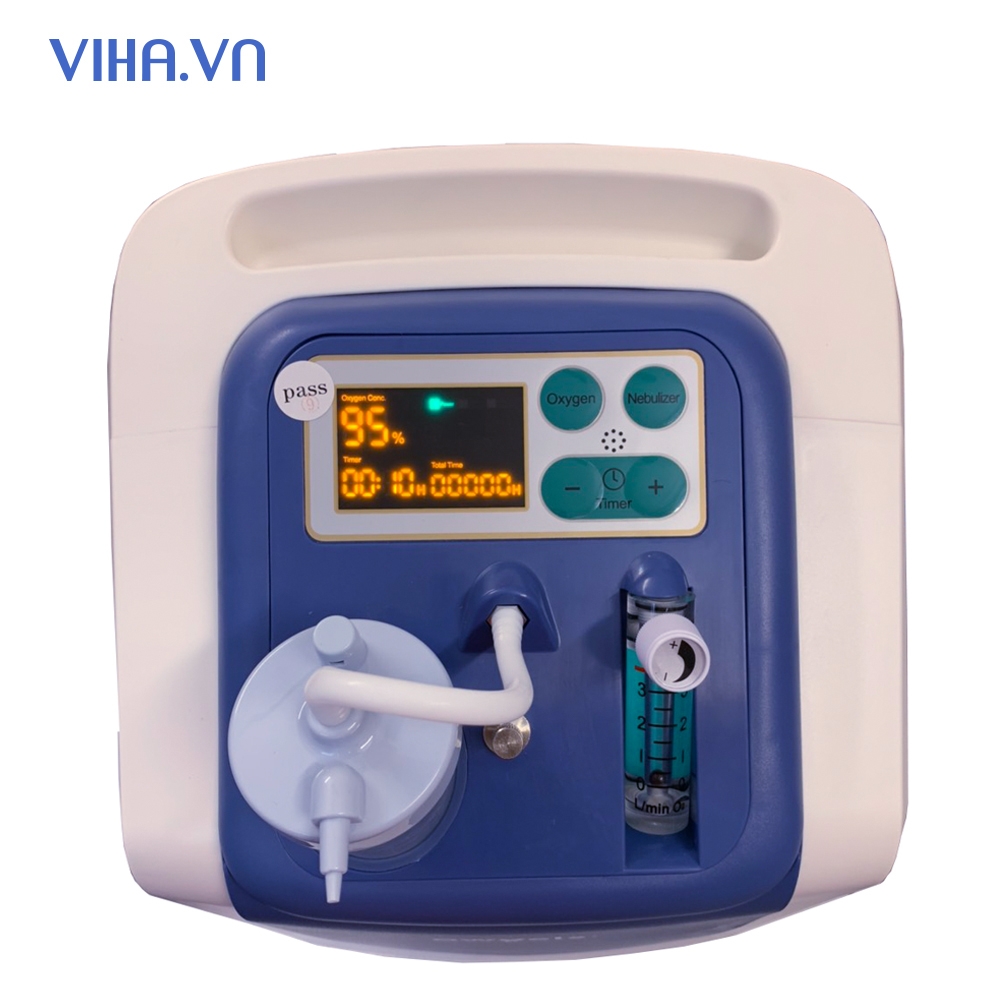 MÁY TẠO OXY 5 LÍT PHÙ HỢP CHO BỆNH NHÂN THIẾU OXY NẶNG