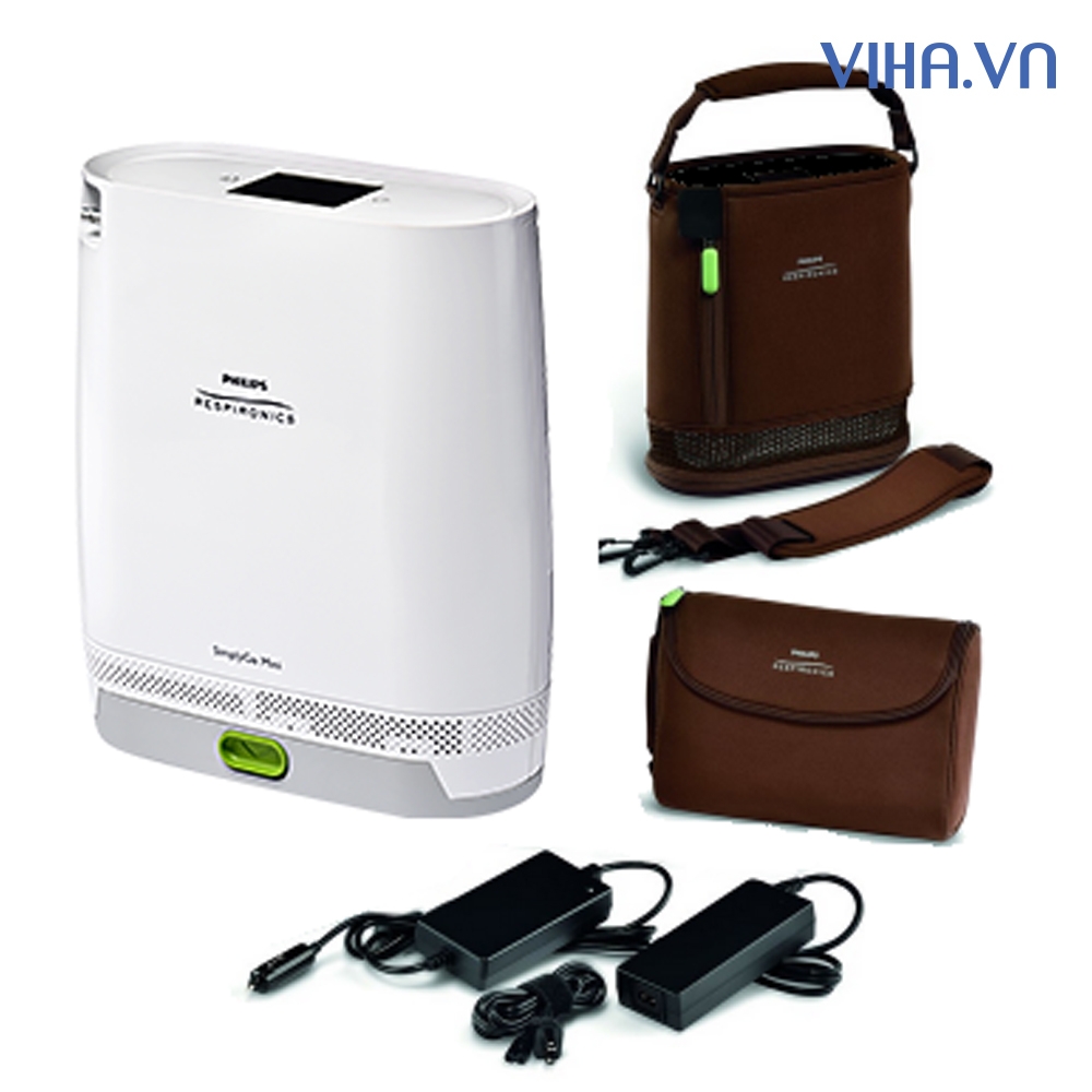 MÁY TẠO OXY PHILIPS SIMPLYGO MINI THIẾT KẾ NHỎ GỌN TIỆN LỢI DI CHUYỂN