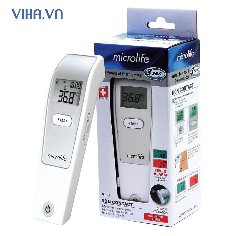 NHIỆT KẾ HỒNG NGOẠI MICROLIFE FR1MF1 THIẾT KẾ NHỎ GỌN HIỆN ĐẠI