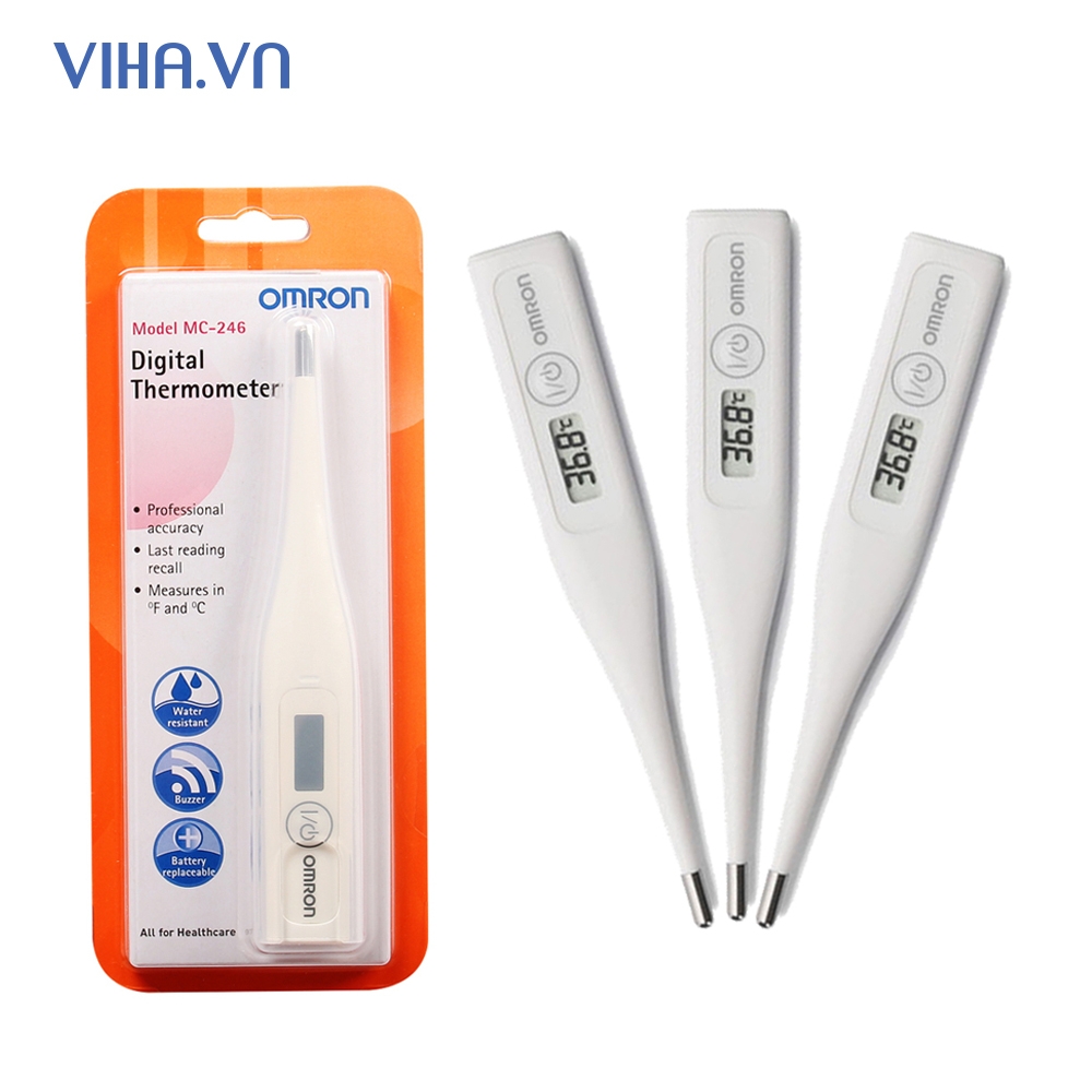 HƯỚNG DẪN SỬ DỤNG NHIỆT KẾ OMRON KHÔNG CẦN CỘNG THÊM ĐỘ C