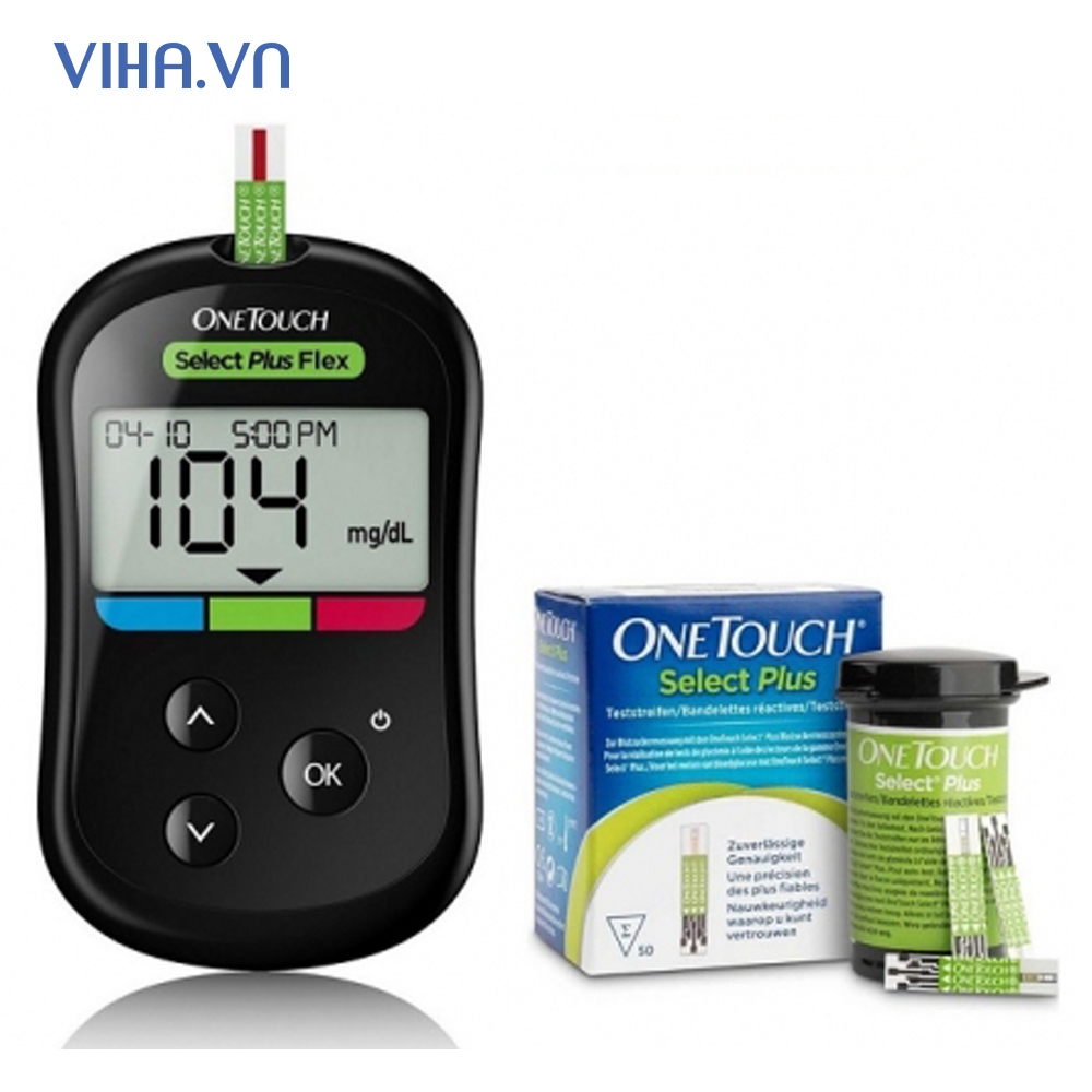 MÁY ĐO ĐƯỜNG HUYẾT ONE TOUCH ULTRA 2 THIẾT KẾ NHỎ GỌN VỚI MÀN HÌNH HIỂN THỊ RÕ RÀNG