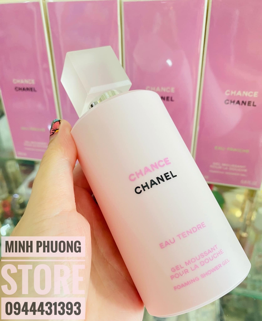 Sữa Tắm Nước Hoa Chanel Chance Eau Tendre Gel Moussant | Mỹ phẩm Minh Phương Store Sữa Tắm Nước Hoa Chanel Chance Eau Tendre Gel Moussant | Mỹ phẩm Minh Phương Store