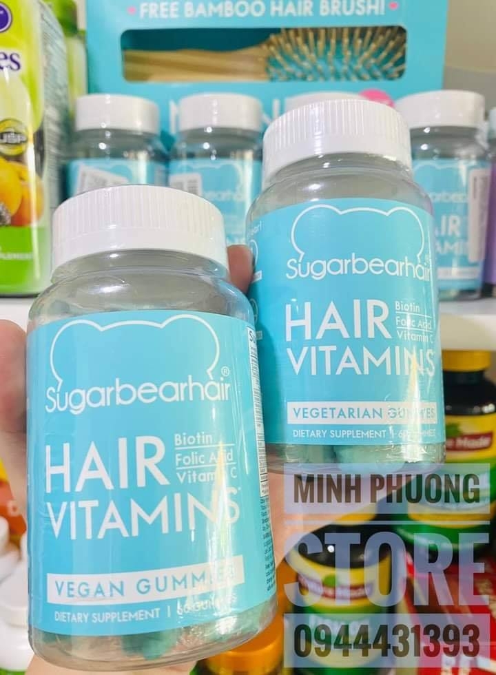 Kẹo Gấu Mọc Tóc Sugar Bear Hair | Mỹ phẩm Minh Phương Store Kẹo Gấu Mọc Tóc Sugar Bear Hair | Mỹ phẩm Minh Phương Store