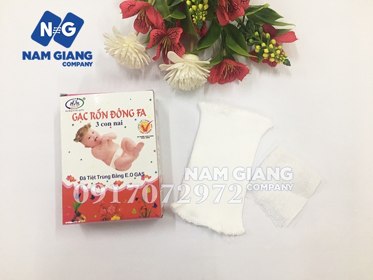 Bộ băng gạc quấn rốn Chicco  chicco  Băng rốn sơ sinh