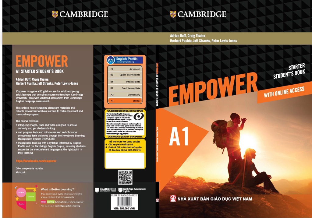 [Sách] Cambridge English – Empower A1 Starter Student’s Book ...