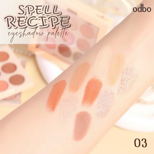 Phấn Mắt Odbo Spell Recipe OD2005 #03