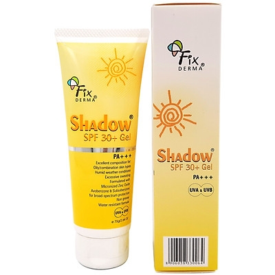 Kem Chống Nắng Fixderma Shadow SPF 30+ Gel (75g)