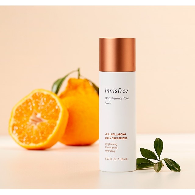 Nước Hoa Hồng Trắng Da Innisfree Brightening Pore Skin 150ml