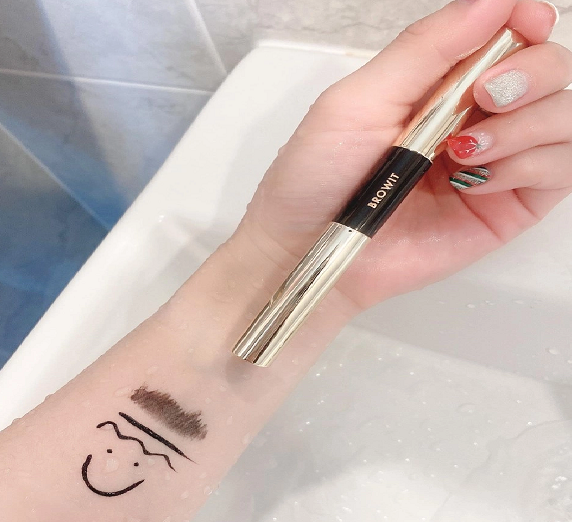 Chuốt Mi Hai Đầu Browit by Nongchat 2 in 1 Universal Mascara and Eyeliner #Jet Back