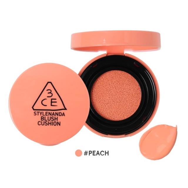 Má Hồng Cushion 3CE Blush #Peach