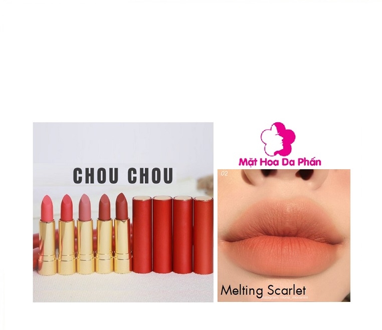 Son Chouchou Signature Premier Matt Rouge Red #02 Melting Scarlet