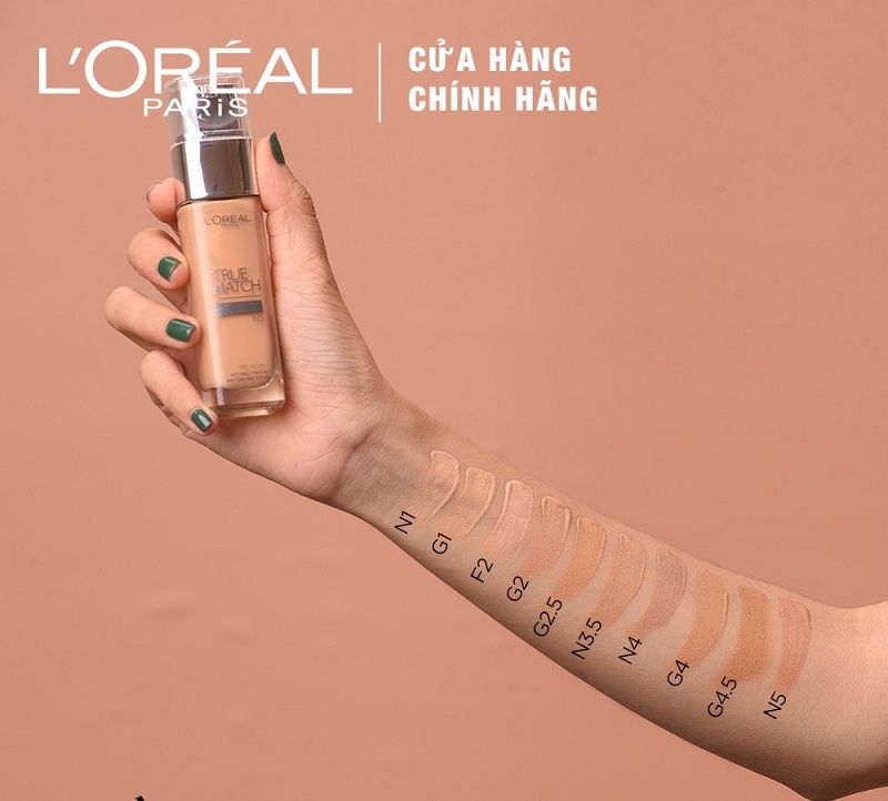 Kem Nền L'Oreal True Match Liquid F2 Rose Porcelain