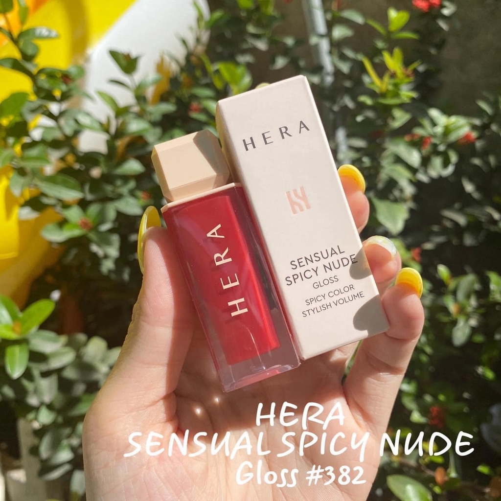 Son Kem Hera Sensual Spicy Nude Gloss #382 Red Lie