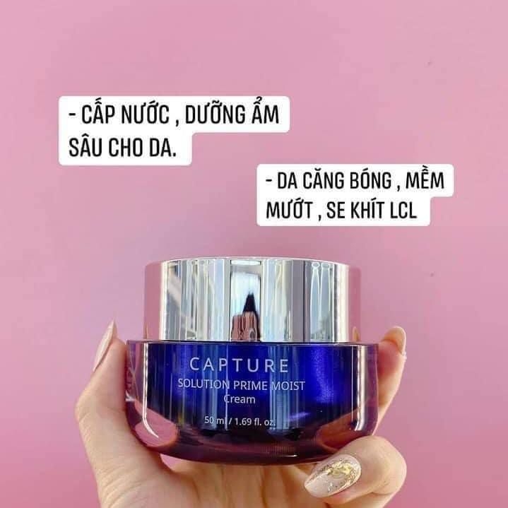 Kem Dưỡng AHC Capture Solution Prime Moist Cream 50ml