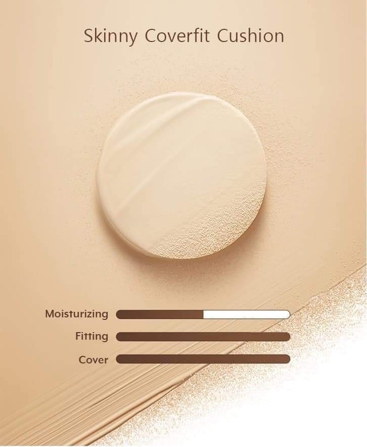 Phấn Nước Innisfree Skinny CoverFit Cushion SPF41 PA++ C21