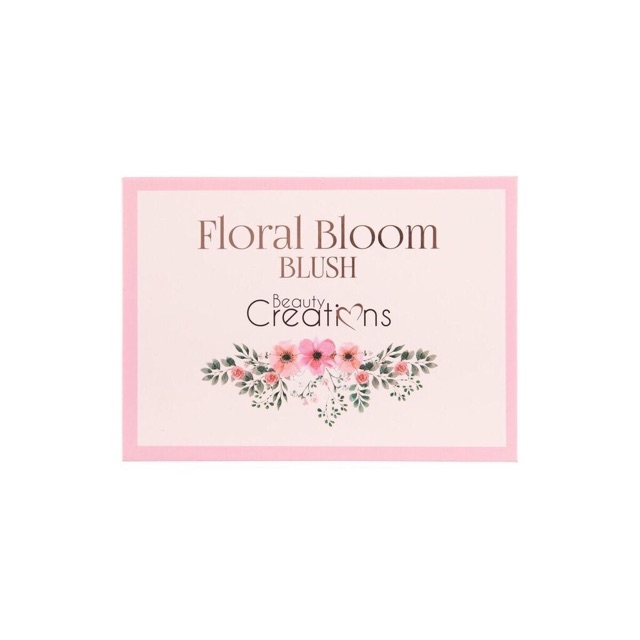 Bảng Má Hồng Beauty Creations Floral Bloom Blush (6 Ô)