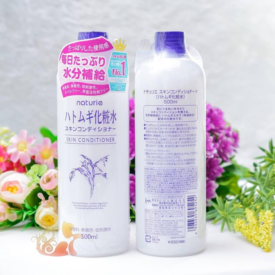 Nước Hoa Hồng Naturie Skin Conditioner 500ml