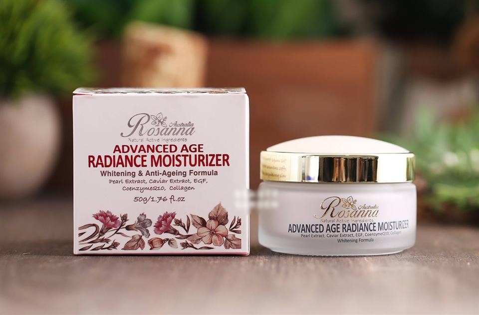 Kem Dưỡng Rosanna Advanced Age Radiance Moisturizer 50G