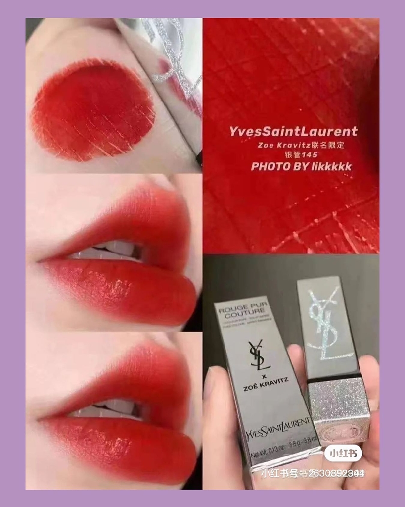 Son YSL Rouge Pur Couture - Zoë Kravitz Collection #145 Lost In Marais