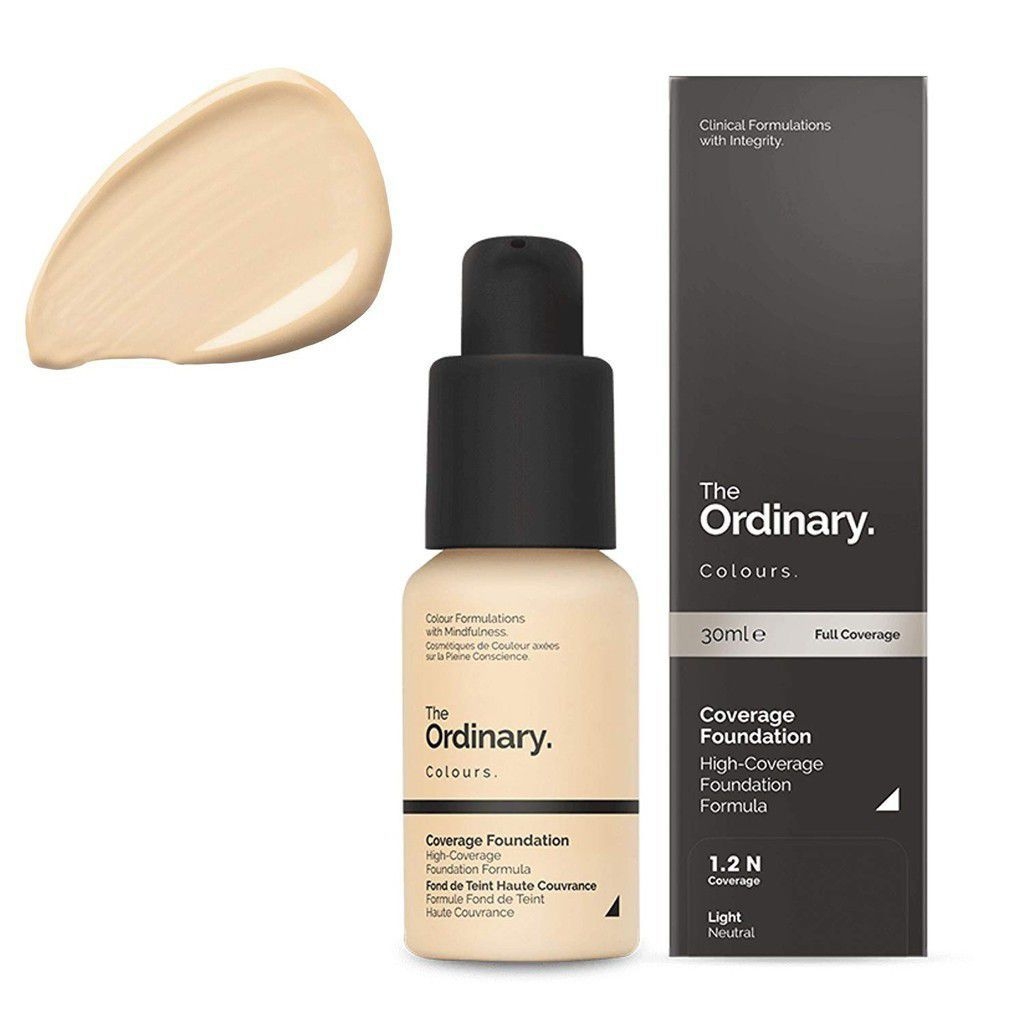 Kem Nền The Ordinary Serum Foundation Full Coverage #1.0 P Very Fair 30ml