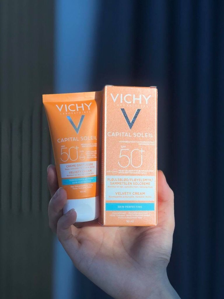 Kem Chống Nắng Vichy Ideal Soleil Velvety Cream SPF 50+ PA++++ 50ml