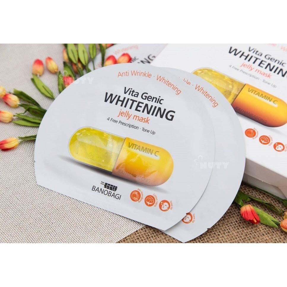 Mặt Nạ Banobagi Vita Genic Jelly Mask Viatmin C Brightening Tone Up 30ml