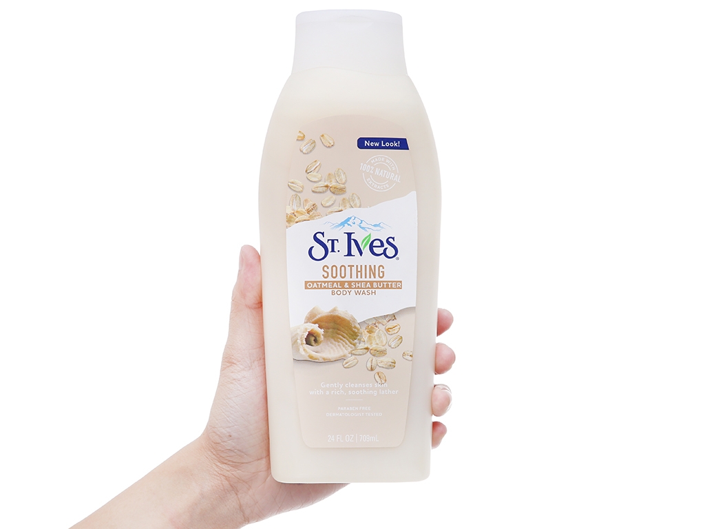 Sữa Tắm ST.Ives Soothing Oatmeal & Shea Butter 709Ml