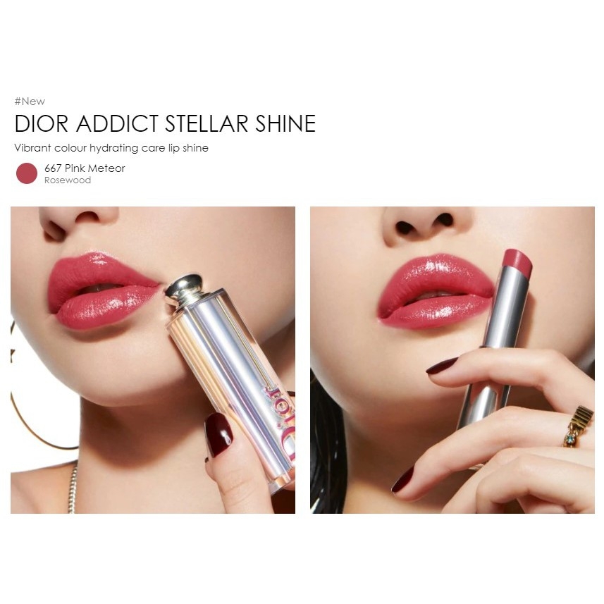 Son Dior Addict Stellar Shine 667 Pink Meteor