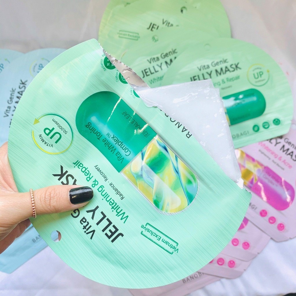 Mặt Nạ Banobagi Vita Genic Jelly Mask Whitening & Repair 30g