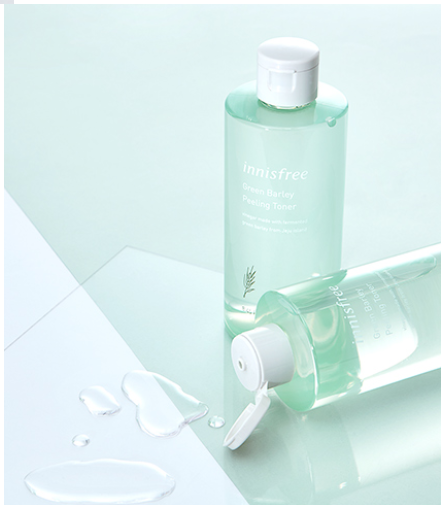 Nước Cân Bằng Innisfree Green Barley Peeling Toner 250ml