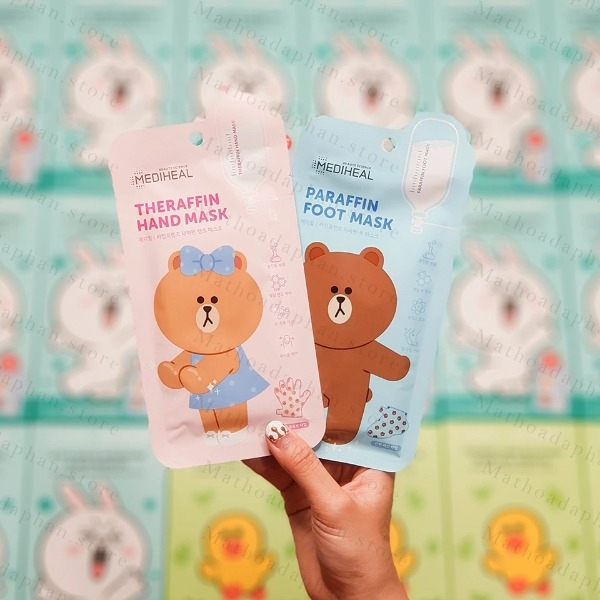 Set Mặt Nạ Dưỡng Da Mediheal Line Friends Be Mine Limited