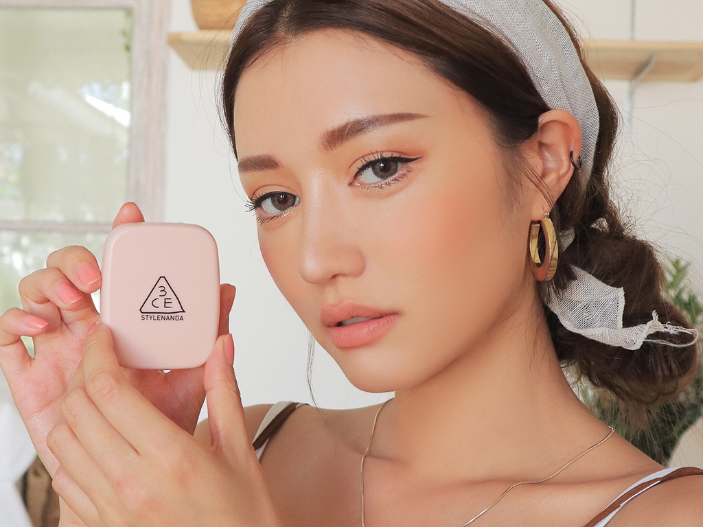 Phấn Phủ 3CE Blur Sebum Powder #Pink