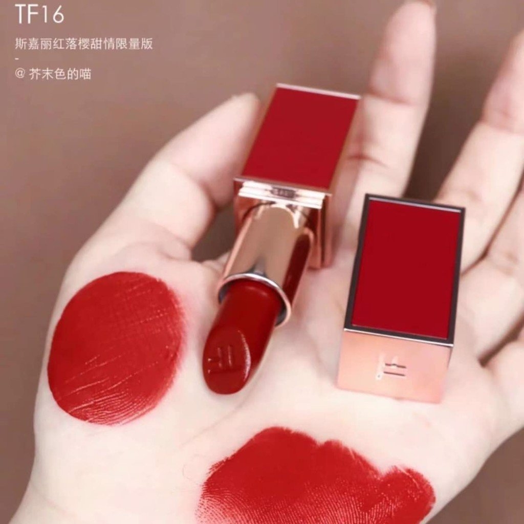 [VỎ ĐỎ MẪU MỚI]Son Tom Ford Rouge À Lèvres 16 Scarlet Rouge Scented