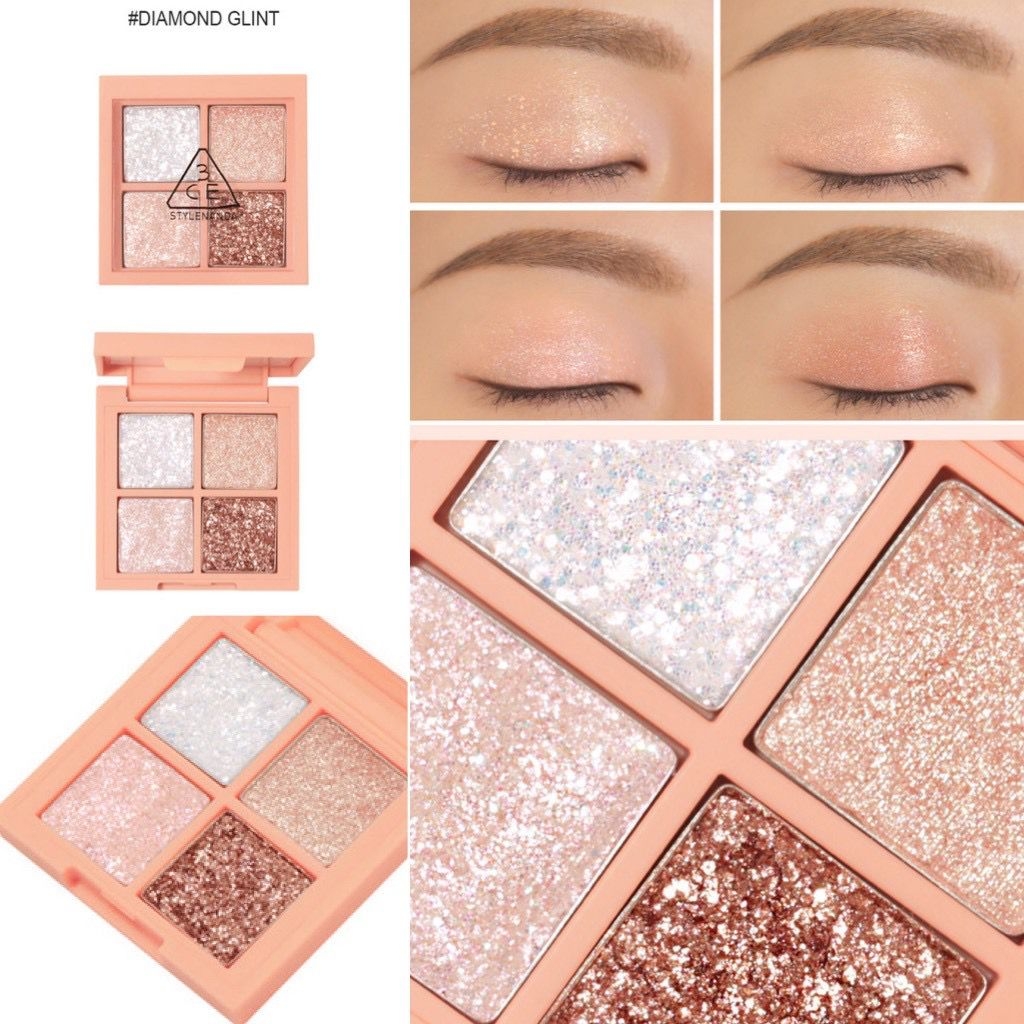 Bảng Màu Mắt 3CE Mini Multi Eye Color Palette #Diamond Glint