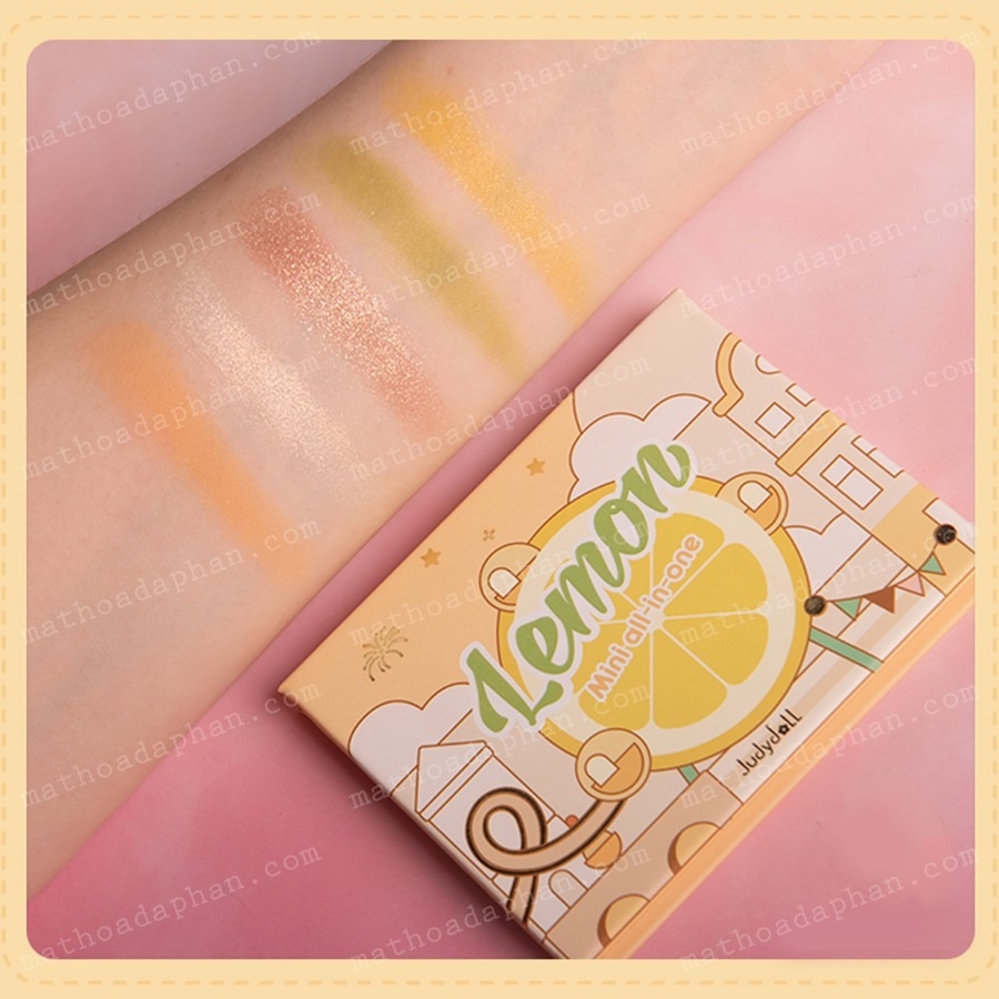 Màu Mắt Judydoll Mini All In One #04 Lemon