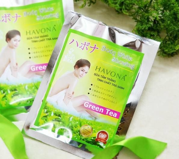 Tắm Trắng Havona #Trà Xanh