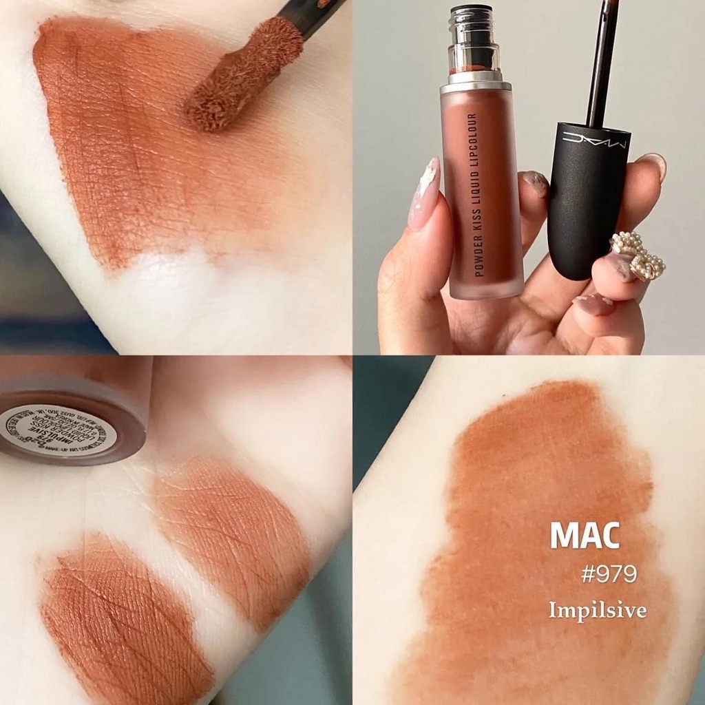 Son Kem Mac Powder Kiss Liquid 979 Impulsive