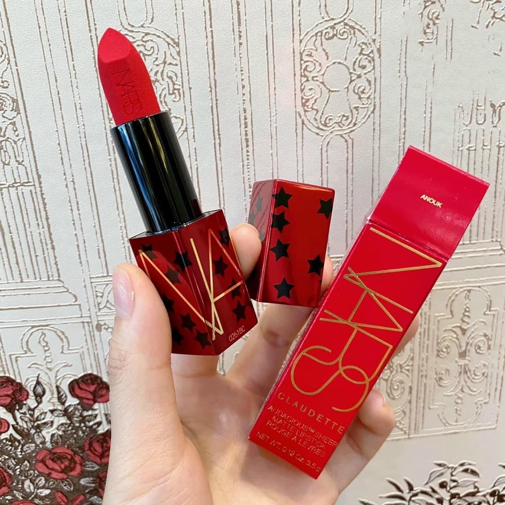 Son Nars Claudette Audacious Sheer Matte Lipstick Rouge À Levres #Anouk