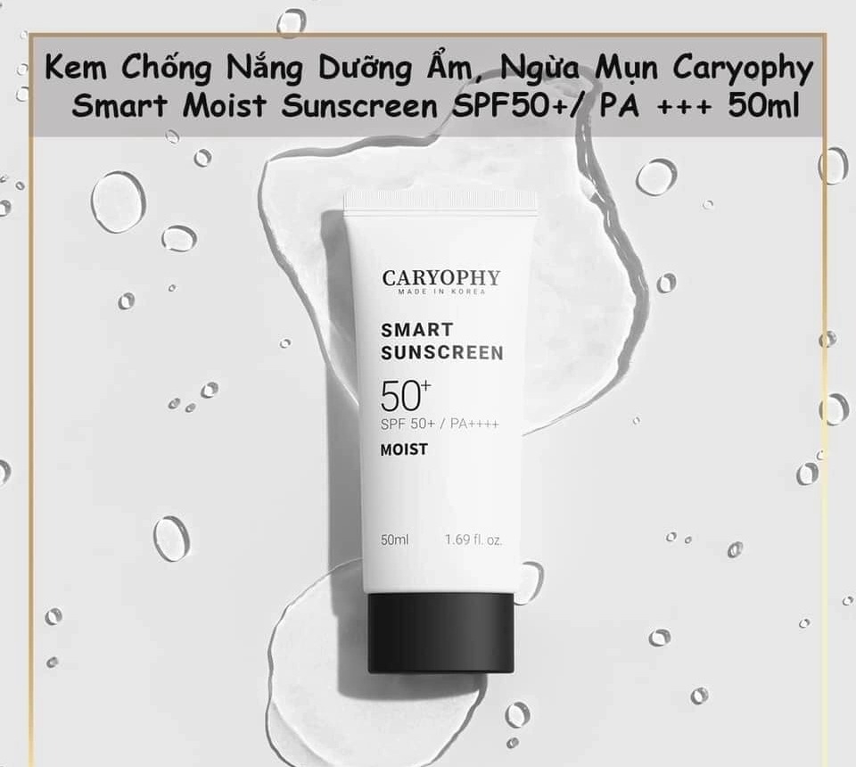 Kem Chống Nắng Caryophy Smart Moist Sunscreen SPF 50+/ PA ++++3in1 50ml