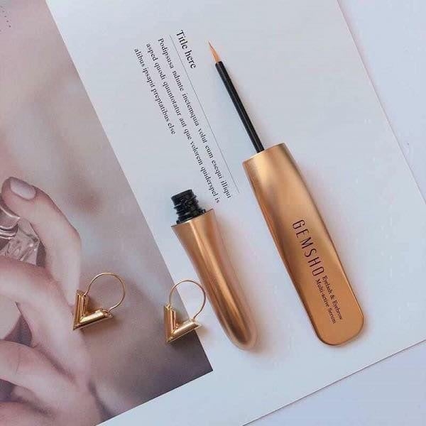 Serum Dưỡng Dài Mi, Mày Gemsho Eyelash & Eyebrow Enhancing 3ml (xx Mỹ)